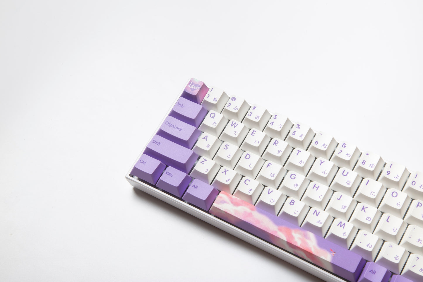 Purple Clouds PBT Cherry Profile Keycaps