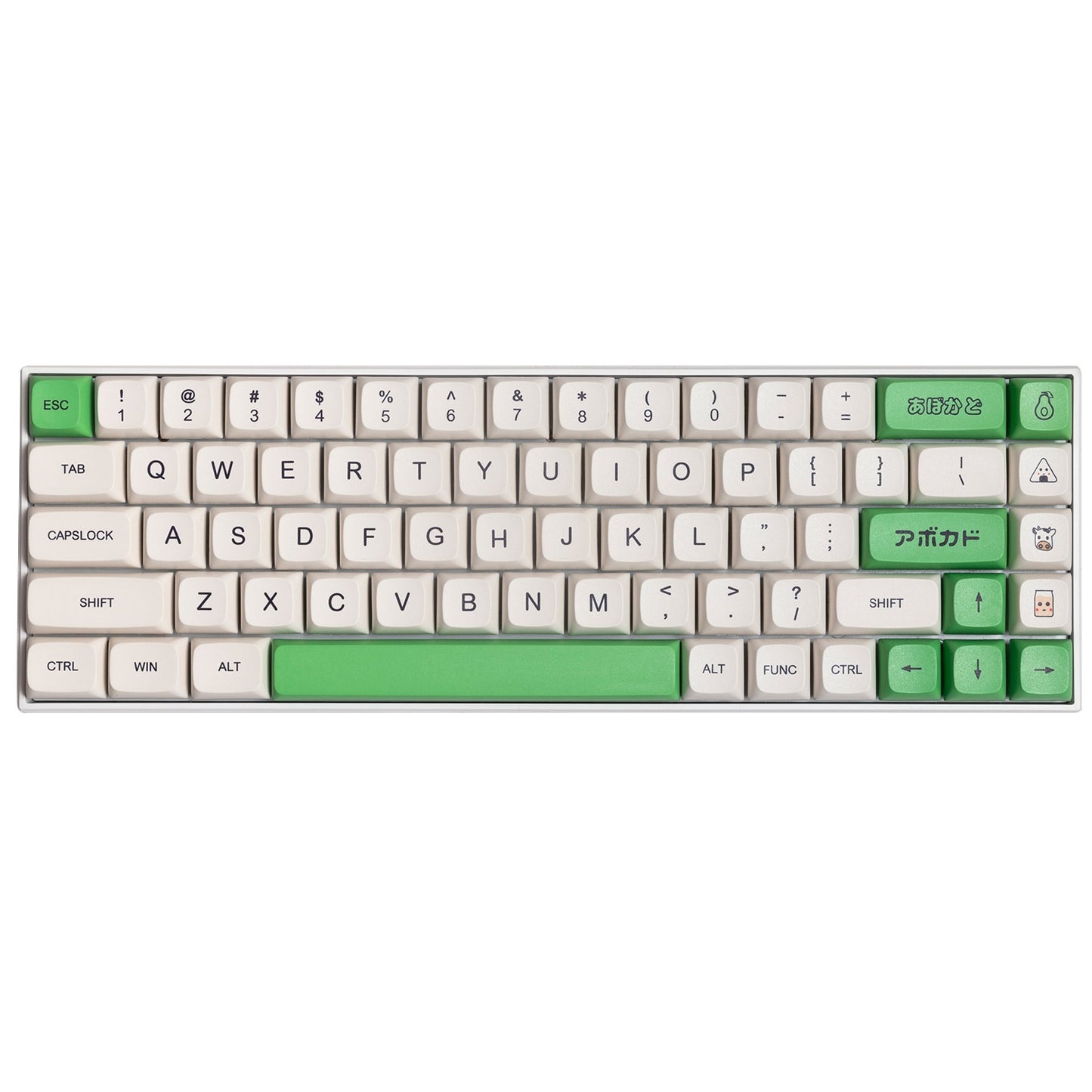 Avocado XDA Profile PBT Keycaps