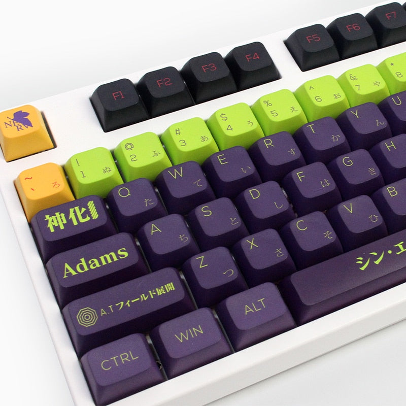 EVA-13 XDA Profile PBT Keycaps