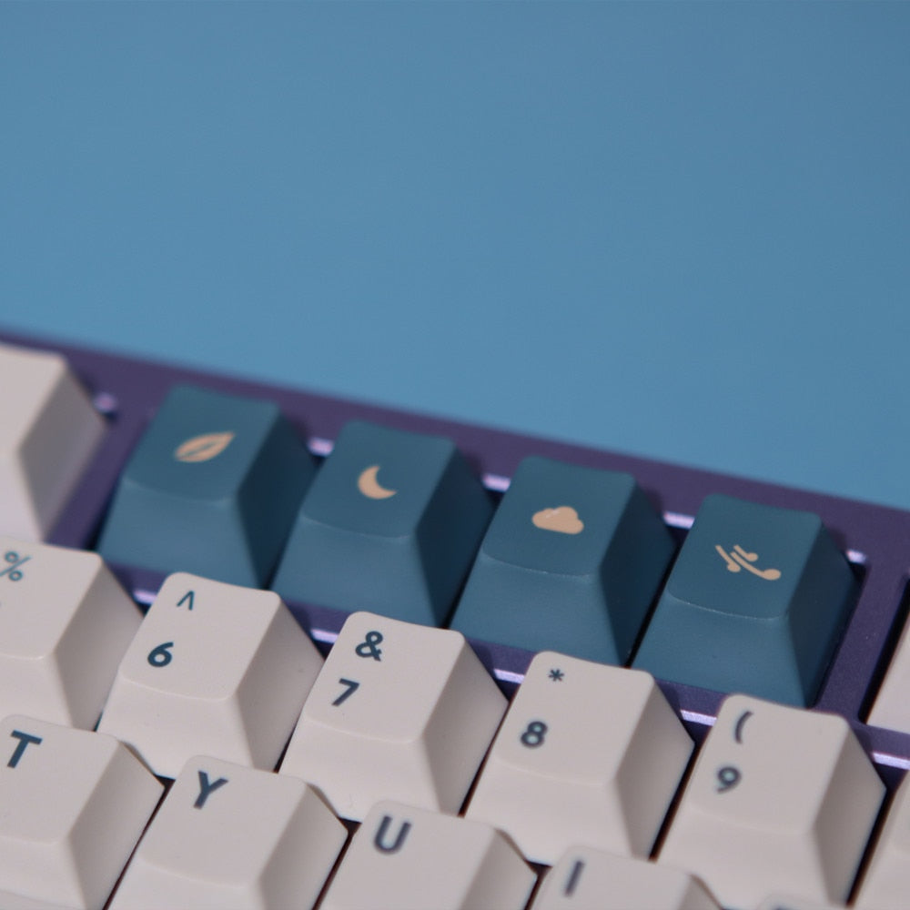 Late Evening PBT Keycaps Cherry Profile