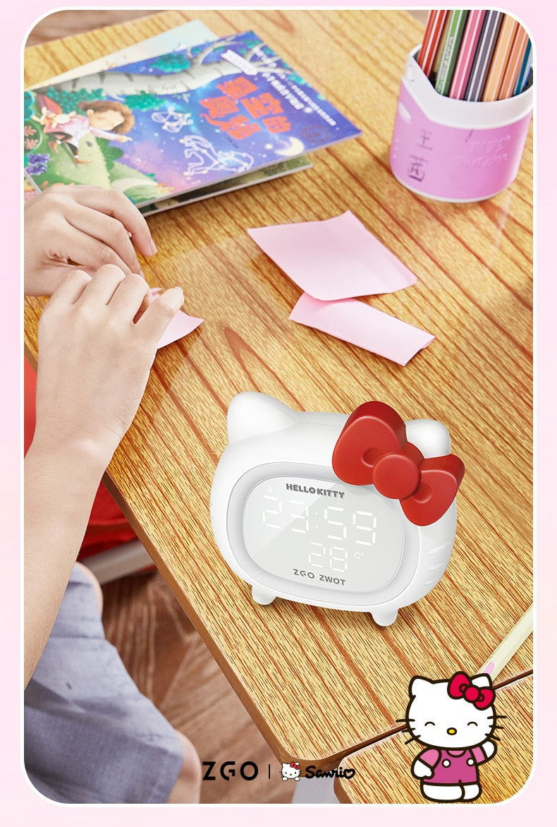 ZGO ZWOT Hellokitty Smart Alarm Clock - Bluetooth Speaker Light