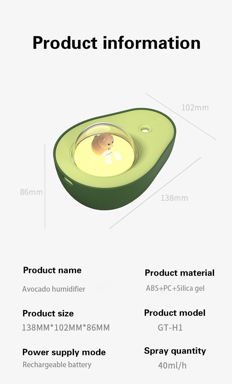 Avocado Wireless Air Ultrasonic Humidifier