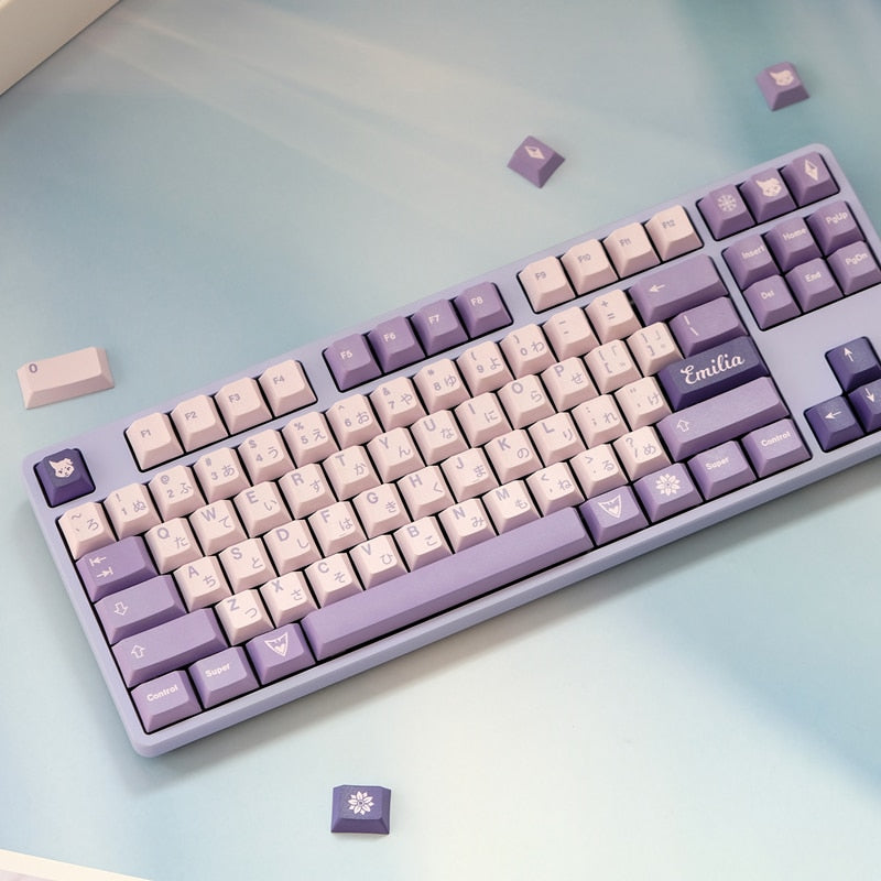 Frost Witch Cherry Profile Keycaps