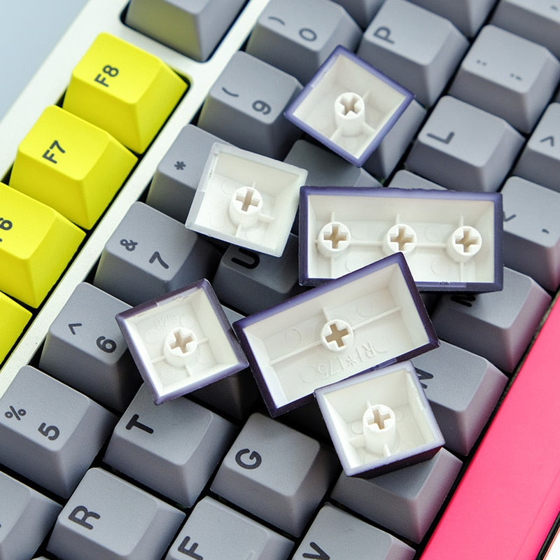 Atari Sheild PBT Keycaps cherry profile