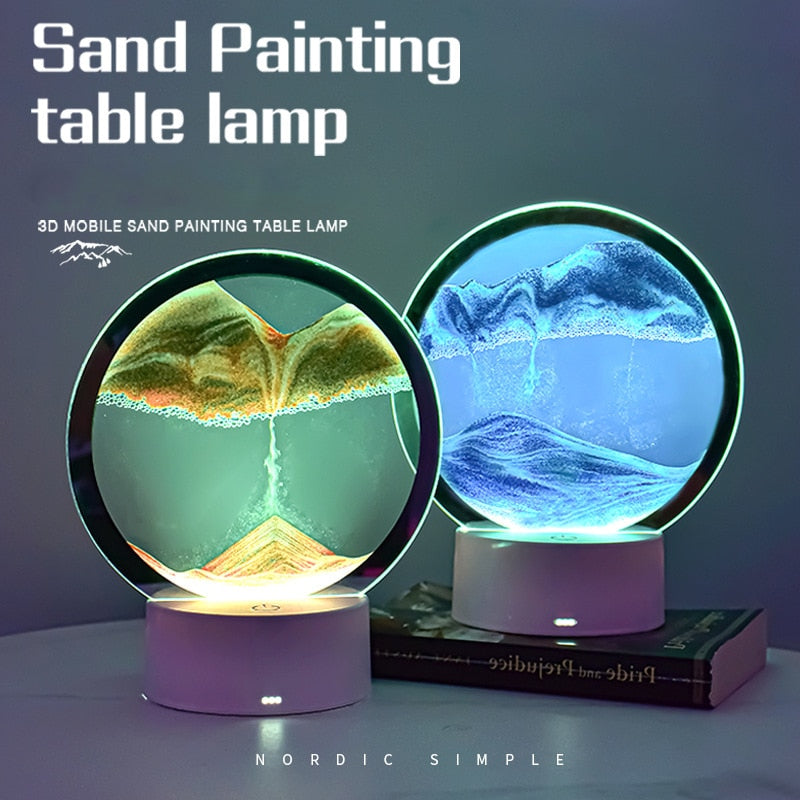 Sand Watch Led Light Lamp