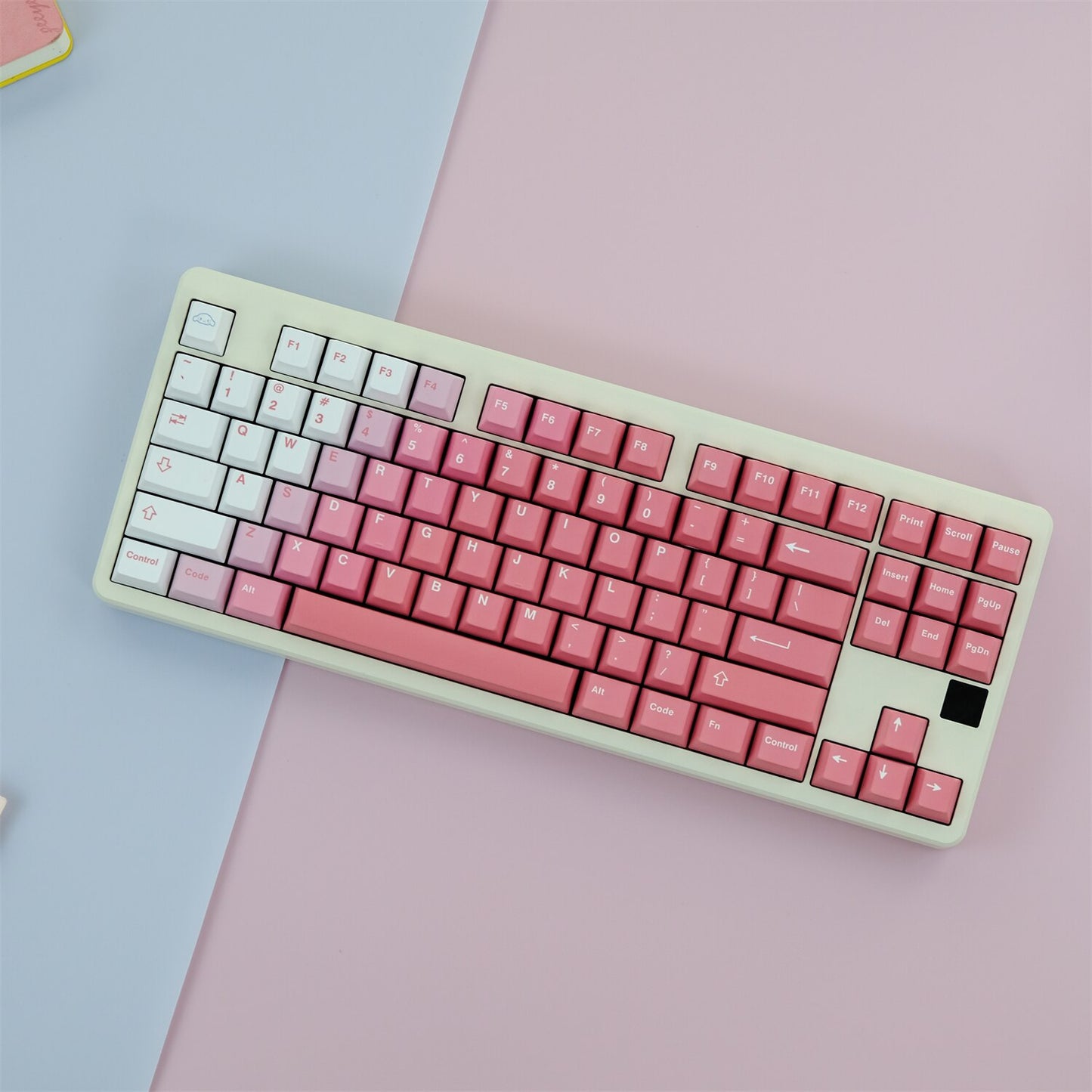 Gradient Powder PBT Cherry Profile Keycaps