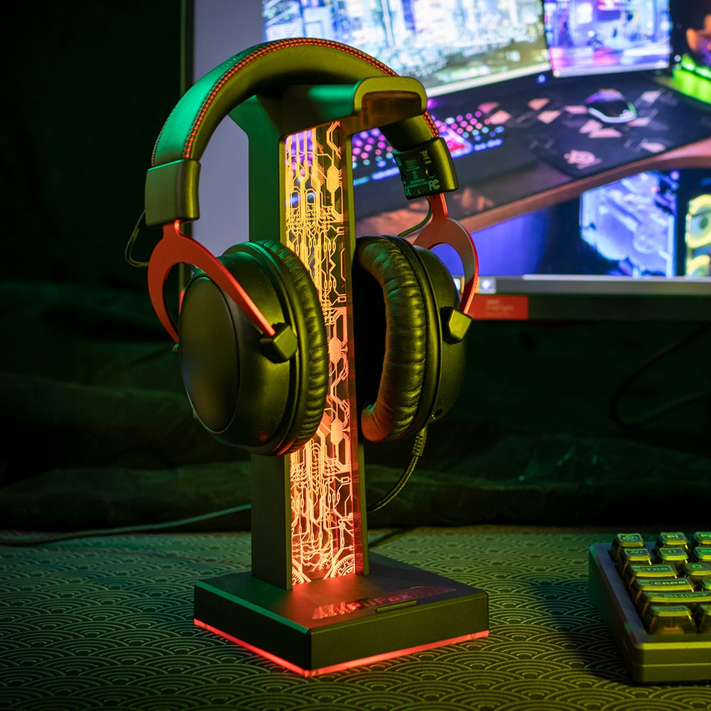 RGB Gaming Headphone Stand