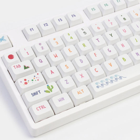 فواكه الصحراء PBT XDA Profile Keycaps