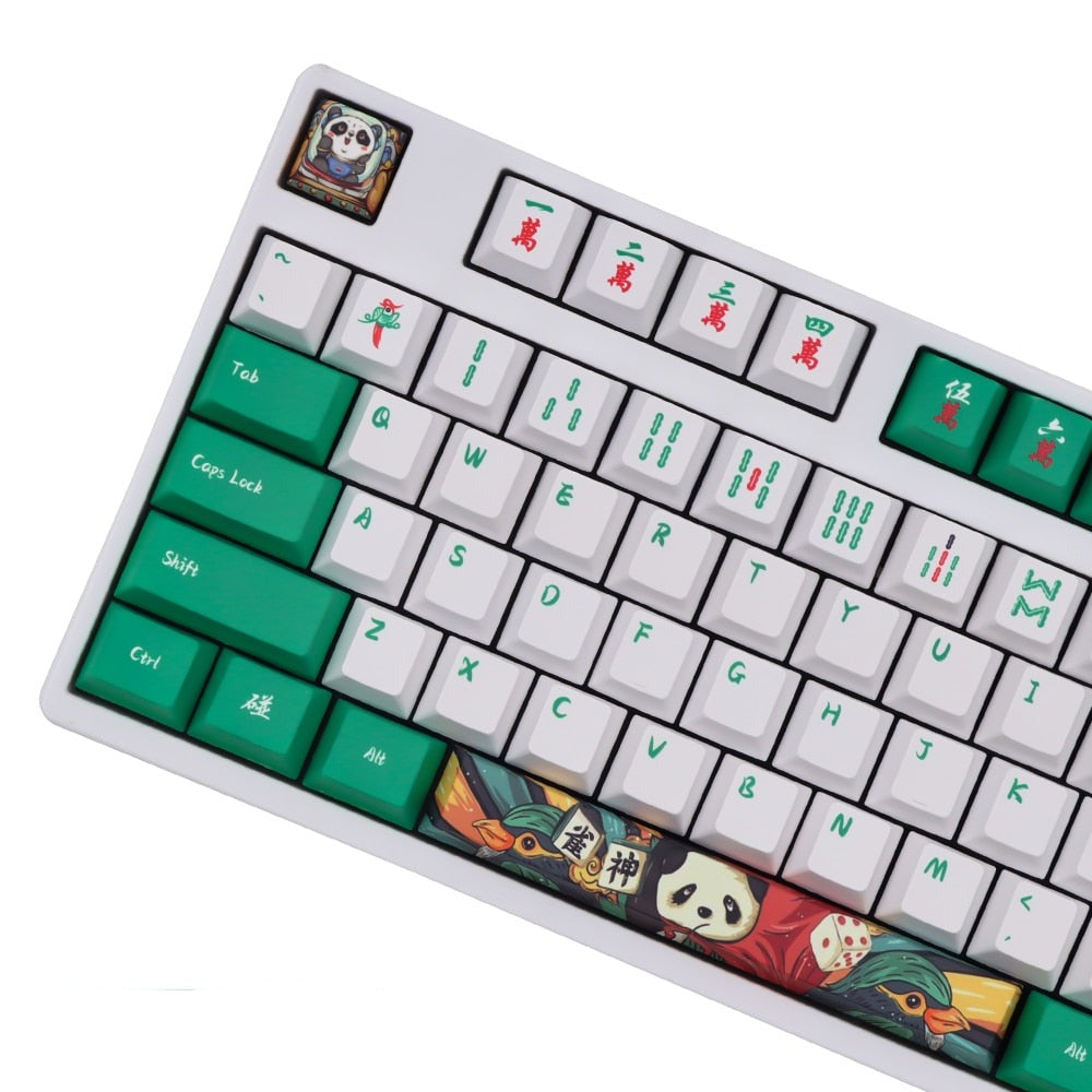 الملف الشخصي الصيني Mahjong Cherry PBT Keycaps