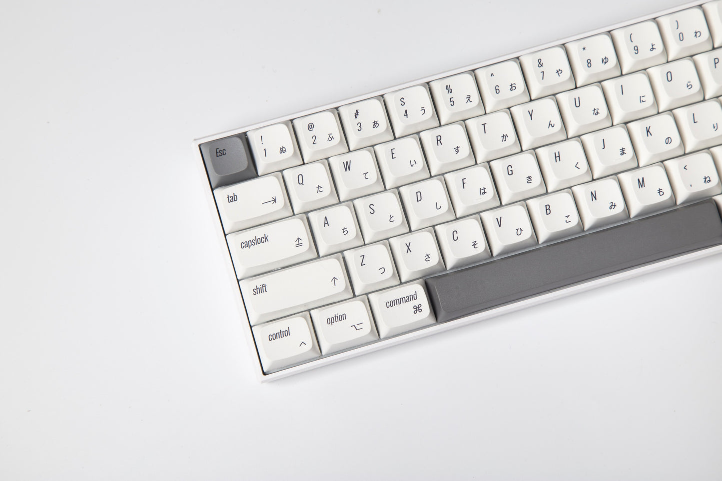 Minimalist White Style PBT Keycap XDA Profile Keycaps