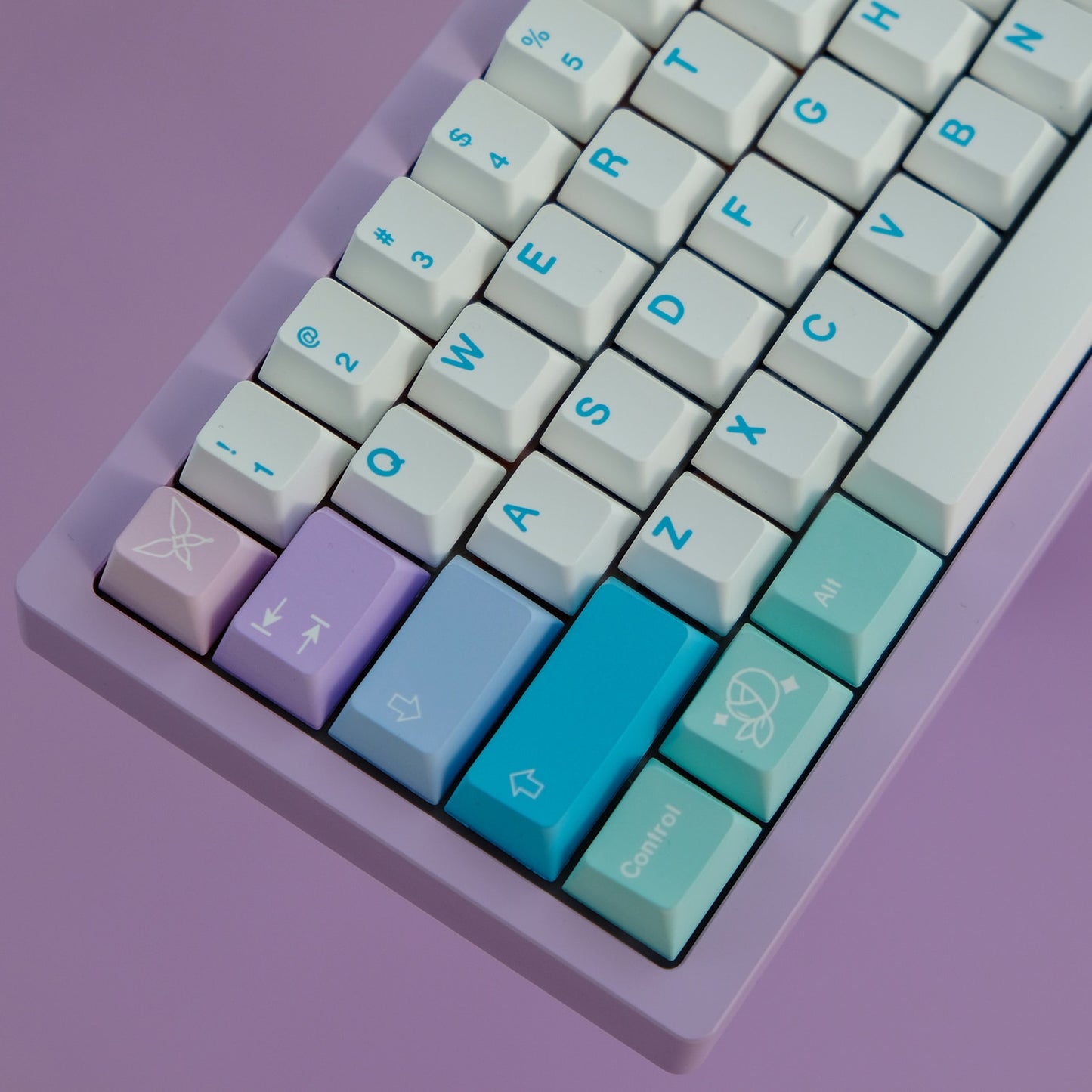 Fairy Gradient Cherry Profile PBT Keycaps