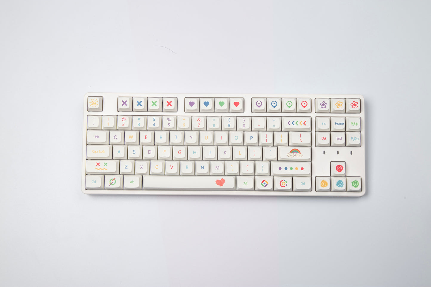 Colored XDA Profile PBT Keycaps