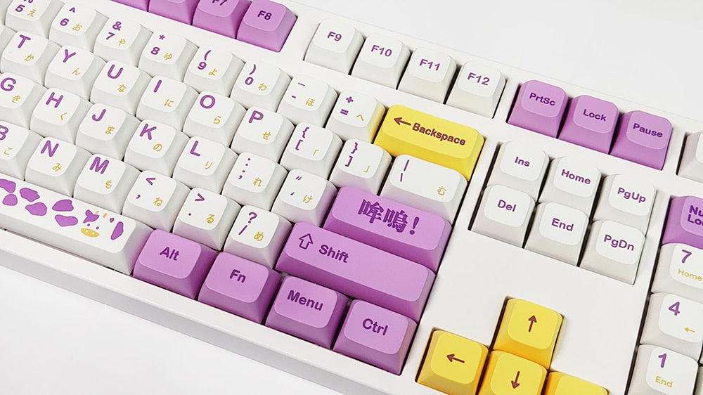 Taro Cow PBT  XDA Profile Keycaps