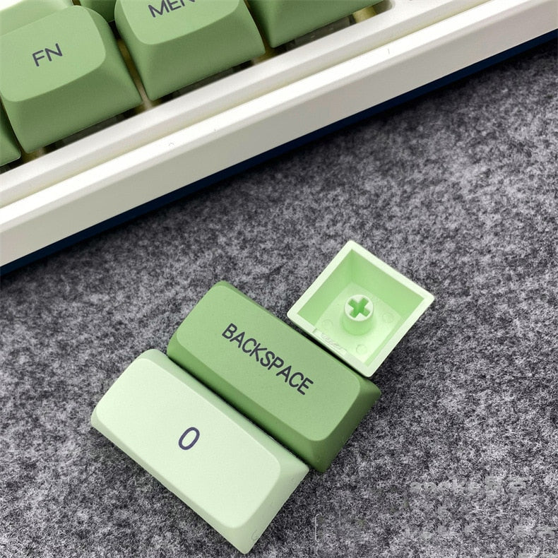 Matcha Green Keycaps PBT XDA