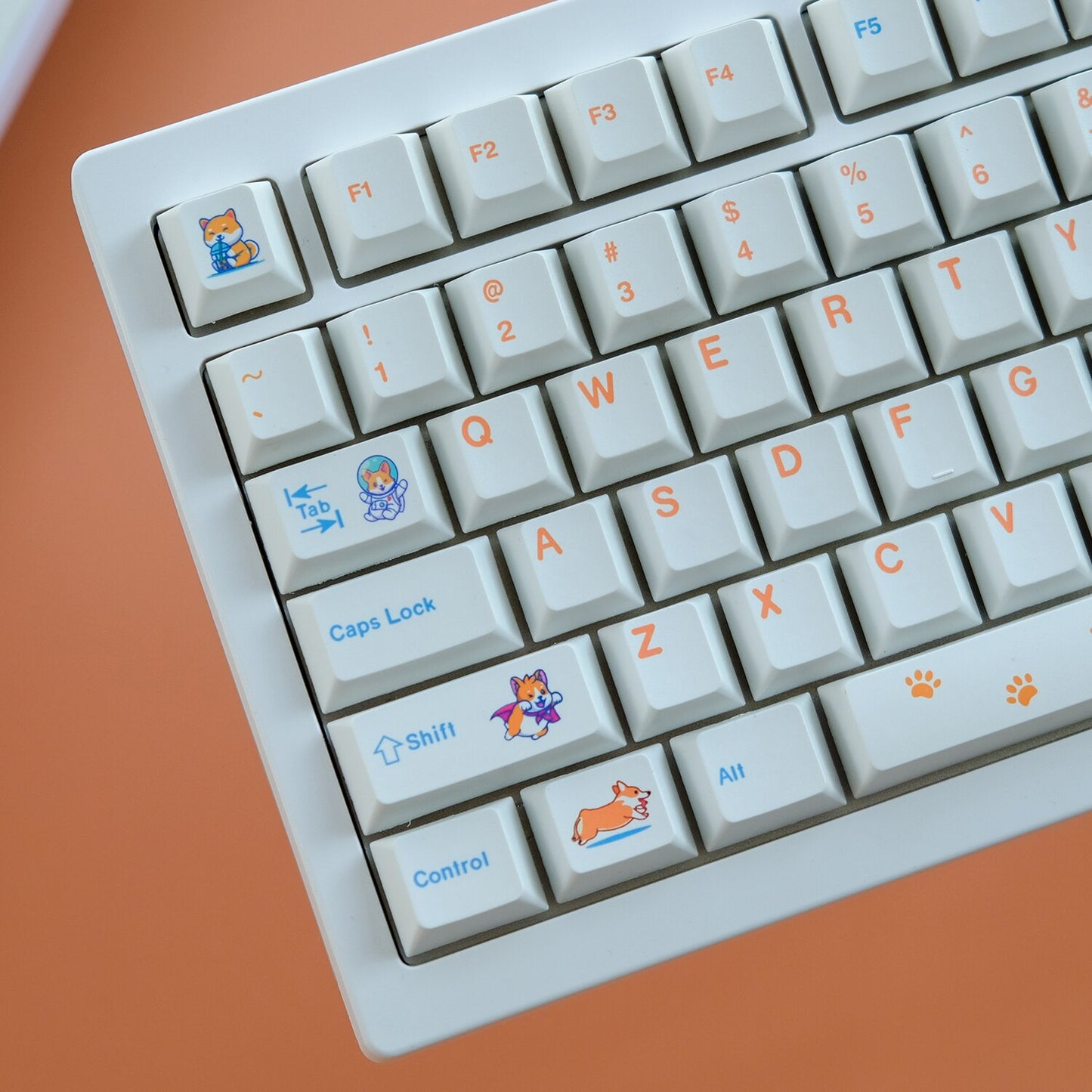 ملف تعريف Corgi Cute Cherry Profile Keycaps