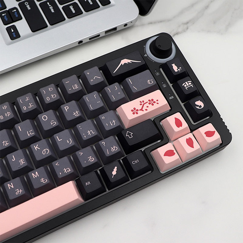 Nightsakura Cherry Profile PBT Keycaps