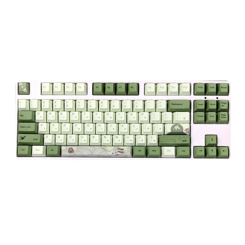 Matcha Green PBT Keycaps