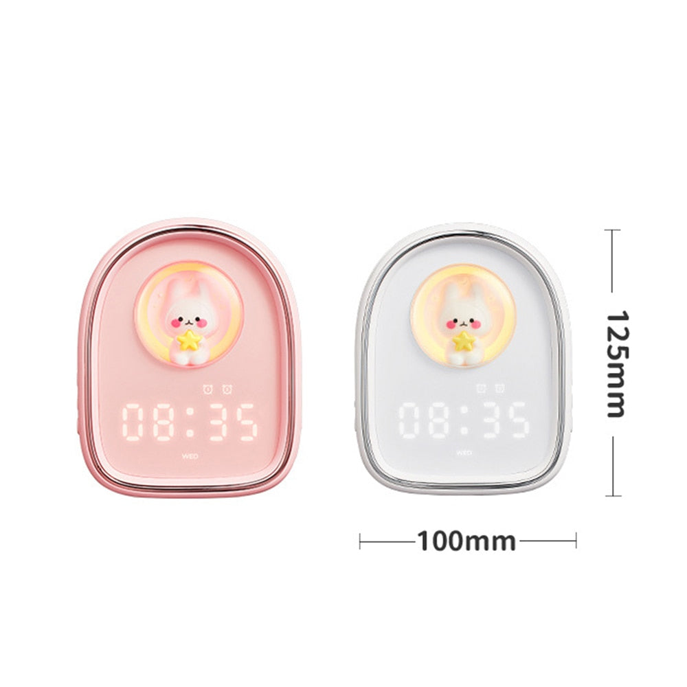 Rabbit Space Capsule  Alarm Clock Light