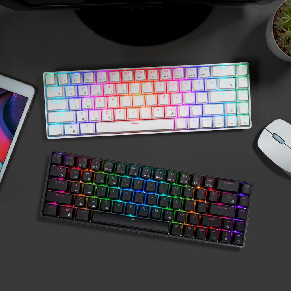 ROYAL KLUDGE RK G68 Wireless 65% Mechanical Keyboard