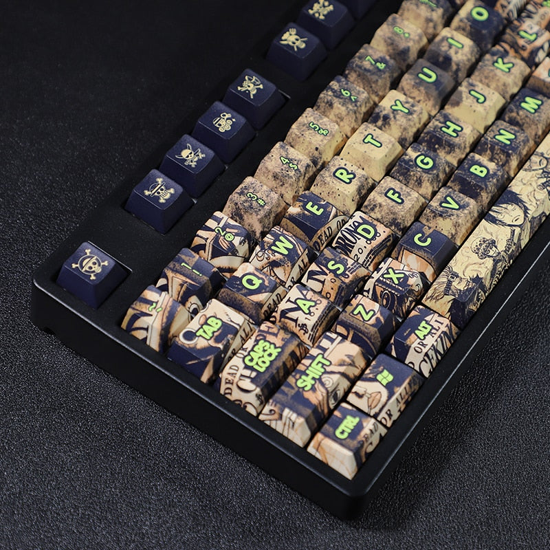 قطعة واحدة من شخصية الكرز PBT Keycaps