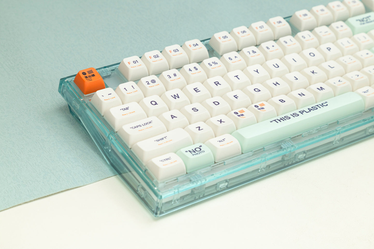 البلاستيك كيكابس QSA الملف الشخصي PBT Keycaps