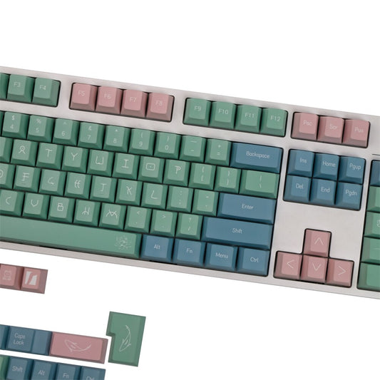 LESTARANA PBT Cherry Profile Keycaps