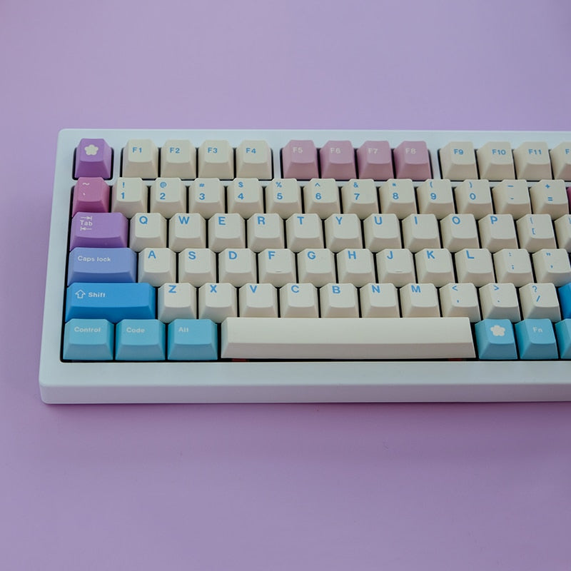 الجنية البكر PBT الملف الشخصي الكرز Keycaps