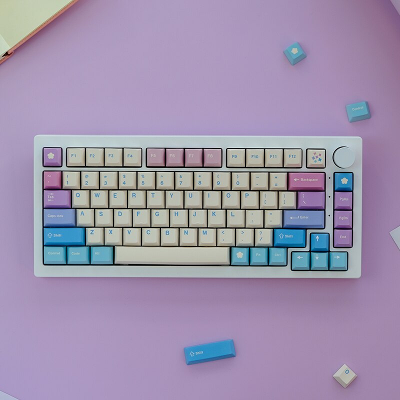 الجنية البكر PBT الملف الشخصي الكرز Keycaps