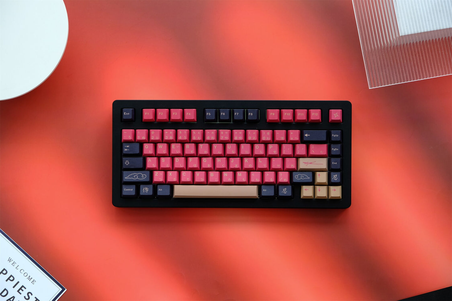 Red Samurai Keycaps PBT Cherry Keycaps