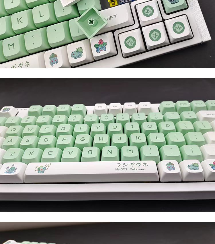 ضفدع البذور Keycap XDA PBT Keycaps