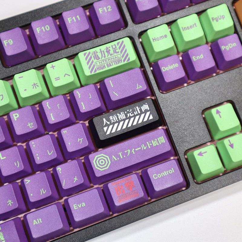 EVA 0.2 PBT Keycaps OEM