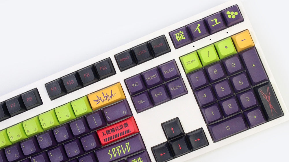 EVA-13 XDA Profile PBT Keycaps