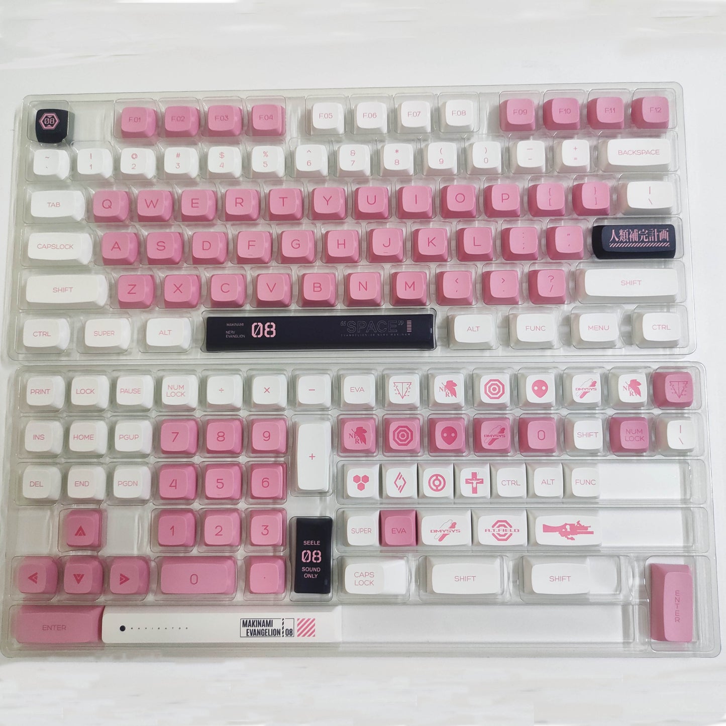 ملف تعريف EVA 08 PBT XDA Keycaps