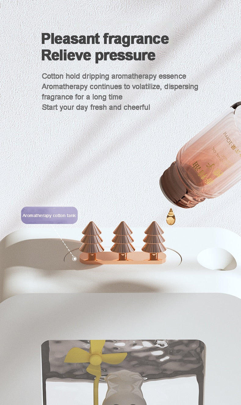 Petfly Air Humidifier Aroma Oil Diffuser Light