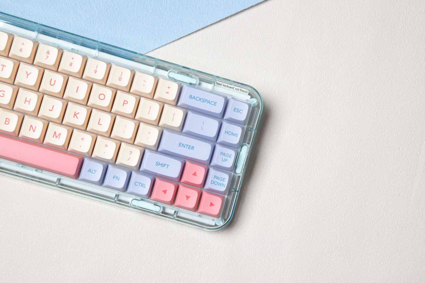 Marshmallow Keycaps PBT XDA Profile