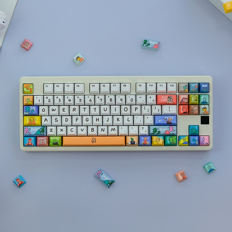 imaginary Cartoon Cherry Profile PBT Keycaps