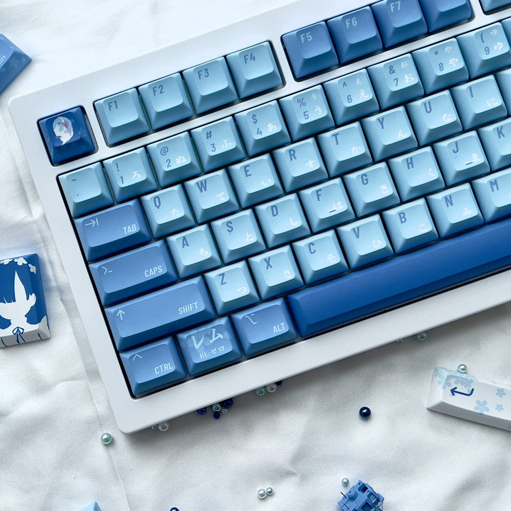 خادمة pinue KCA الملف الشخصي PBT Keycaps