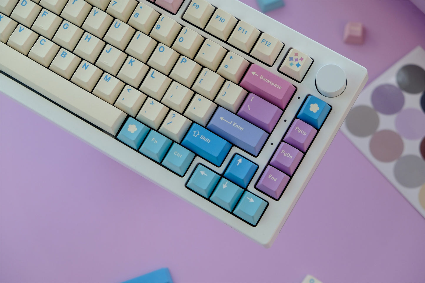 Fairy maiden PBT cherry profile Keycaps