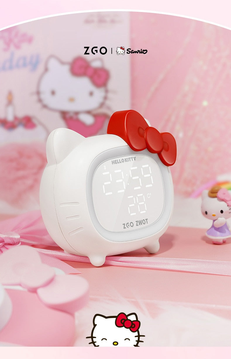 ساعة منبه ذكية ZGO ZWOT Hellokitty - مكبر صوت بلوتوث