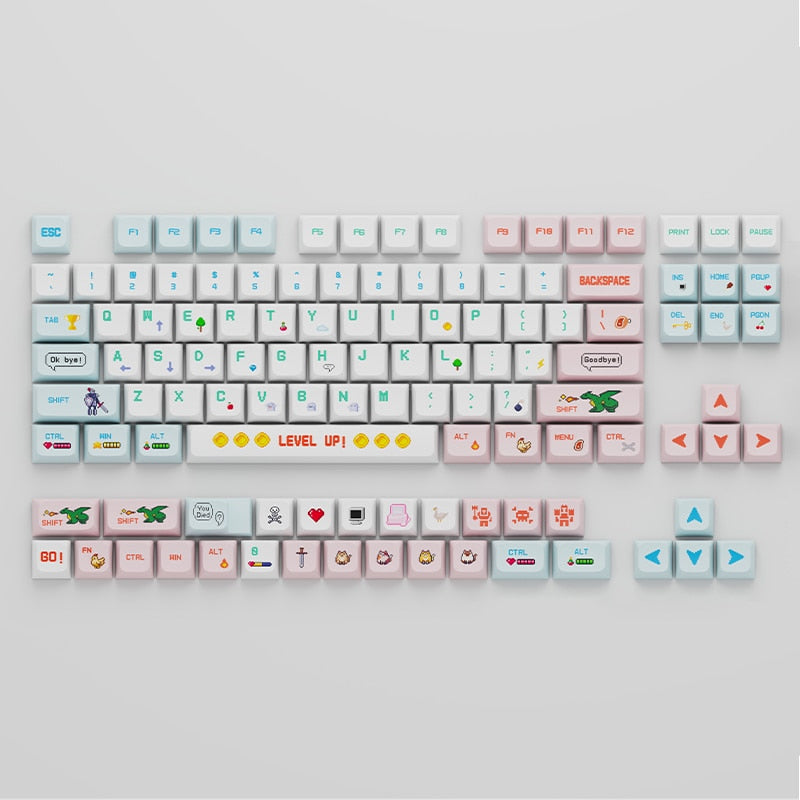 ملف تعريف Warrior RET PBT Keycaps XDA