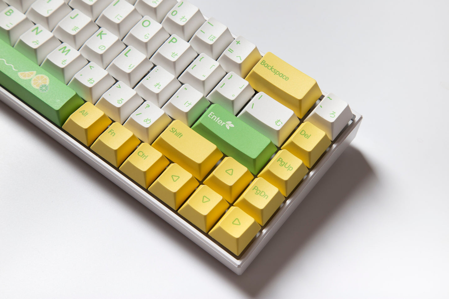 Lemon PBT cherry profile Keycaps