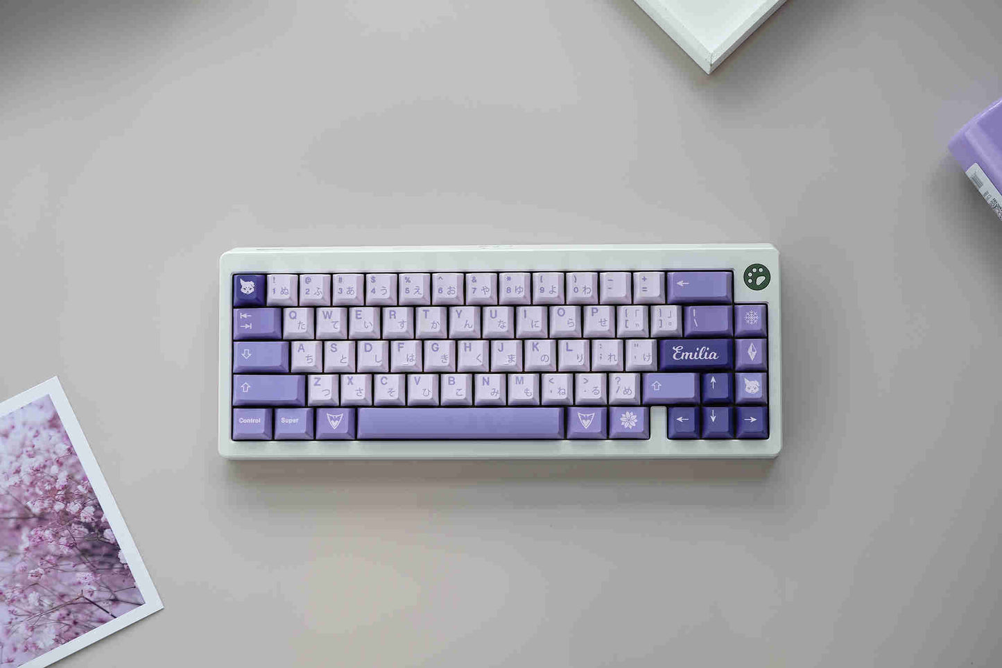 Frost Witch Cherry Profile Keycaps