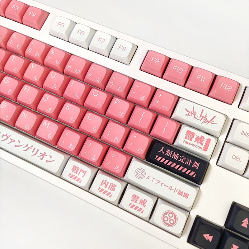 الملف الشخصي لـ EVA رقم 8 PBT Keycaps XDA