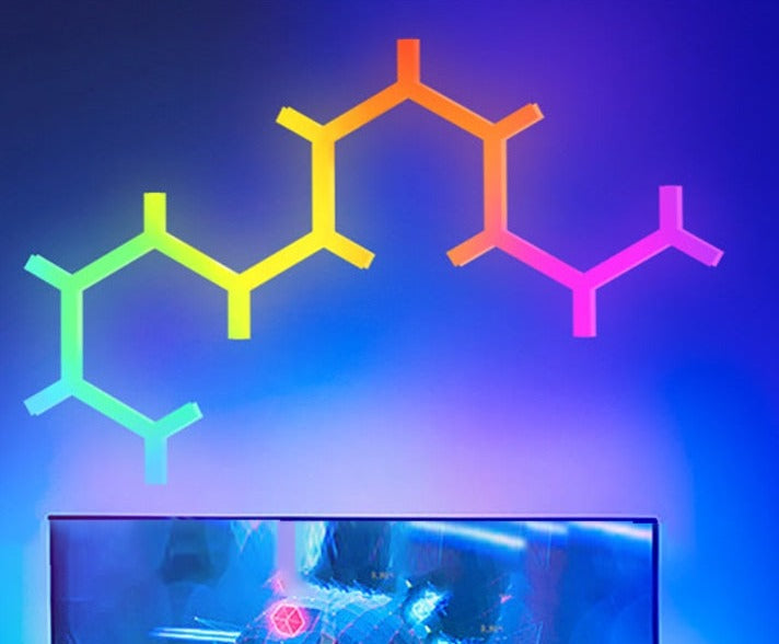 Honey Comb RGB Lights