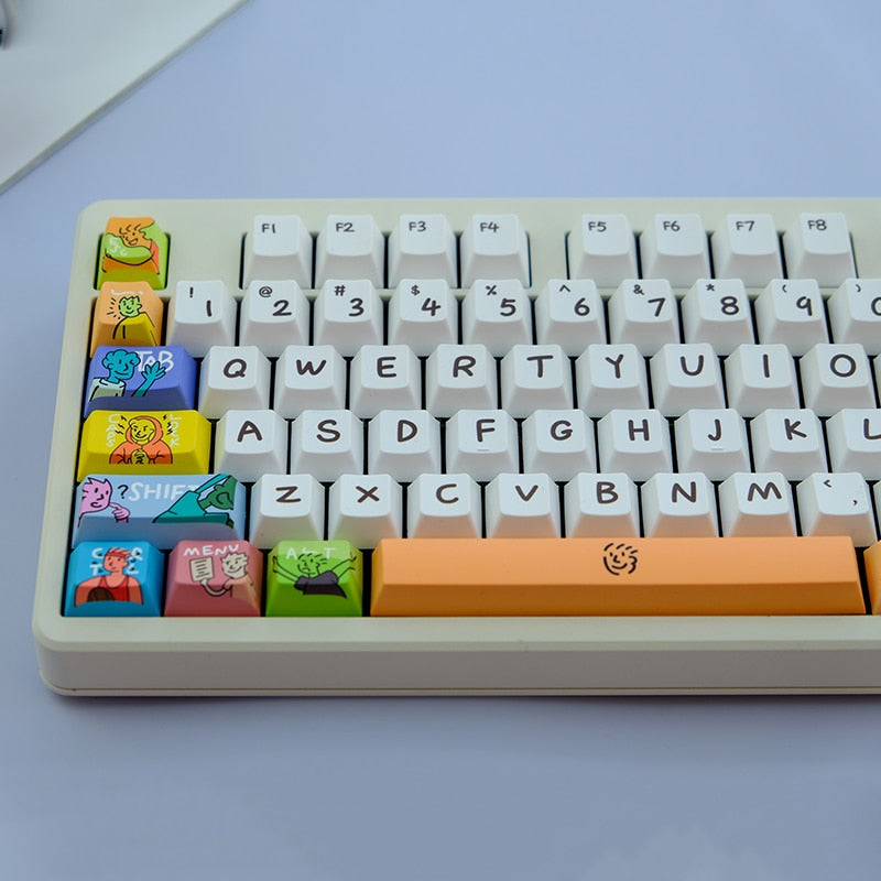 imaginary Cartoon Cherry Profile PBT Keycaps