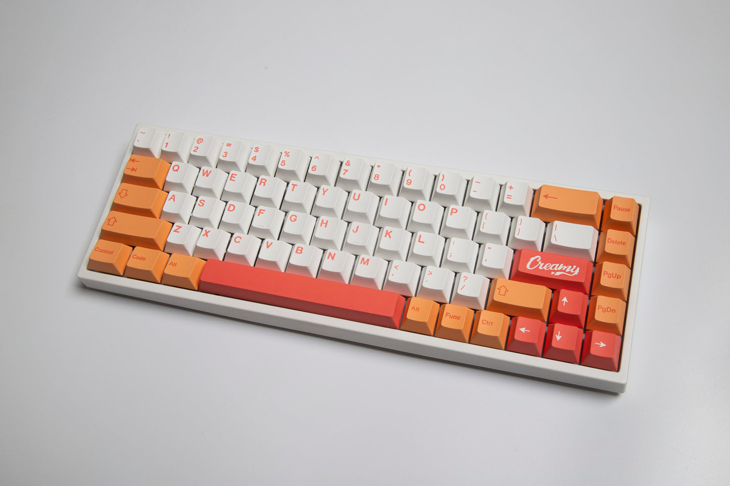 Peach Keycaps PBT Cherry Profile