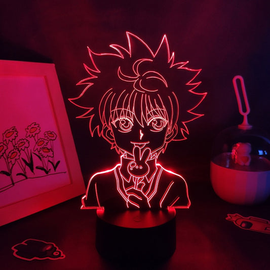 Hunter X Hunter Killua Zoldyck Night Light Lava Lamp