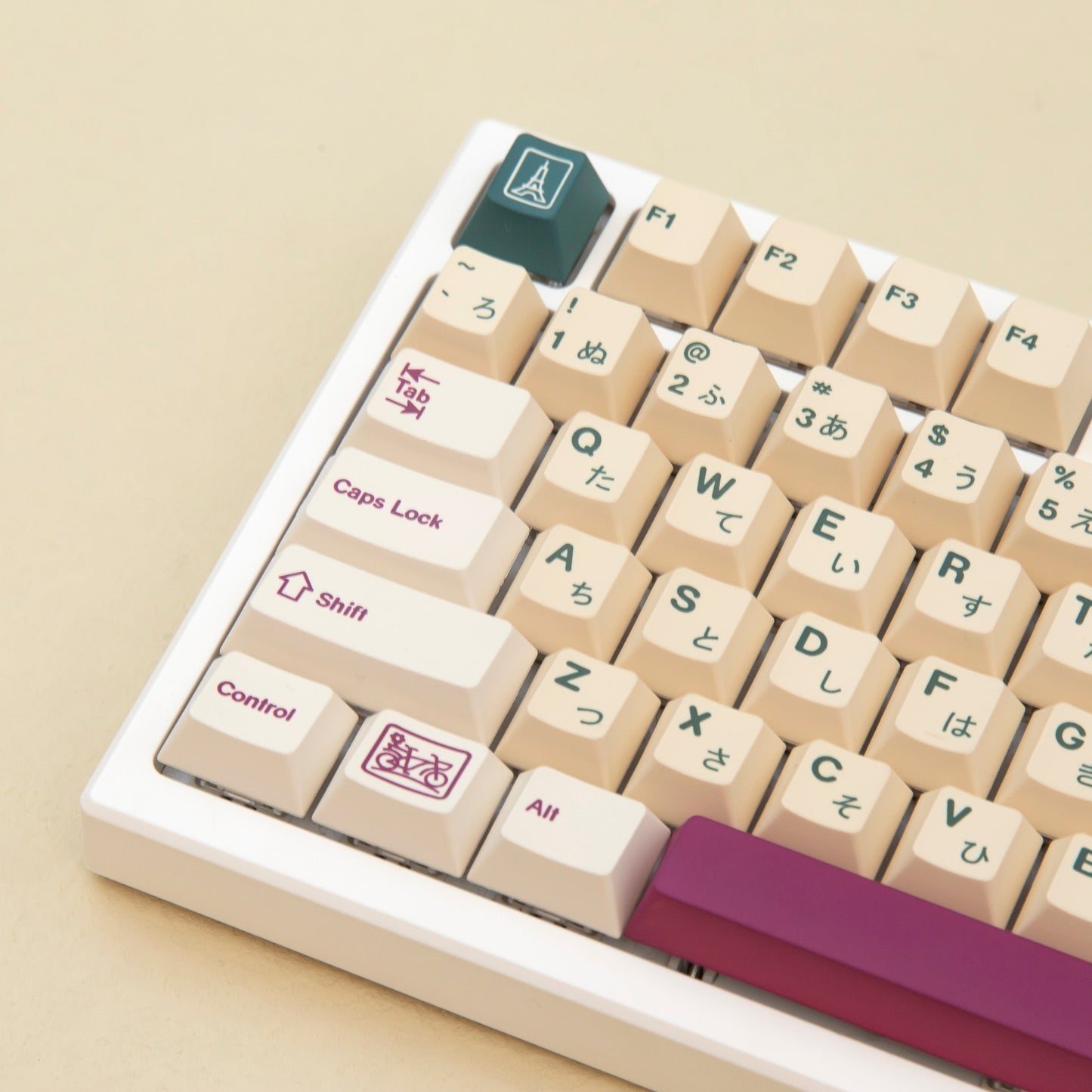 Florist Paris BPT Keycaps Cherry Profile