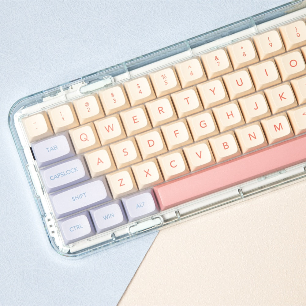 Marshmallow Keycaps PBT XDA Profile