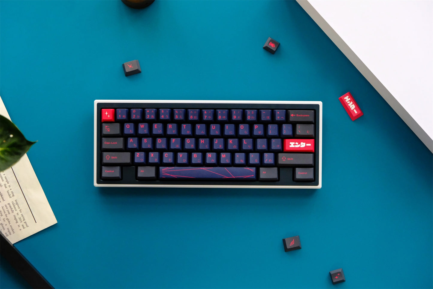 مصاص دماء الدم الكرز الملف الشخصي PBT Keycaps